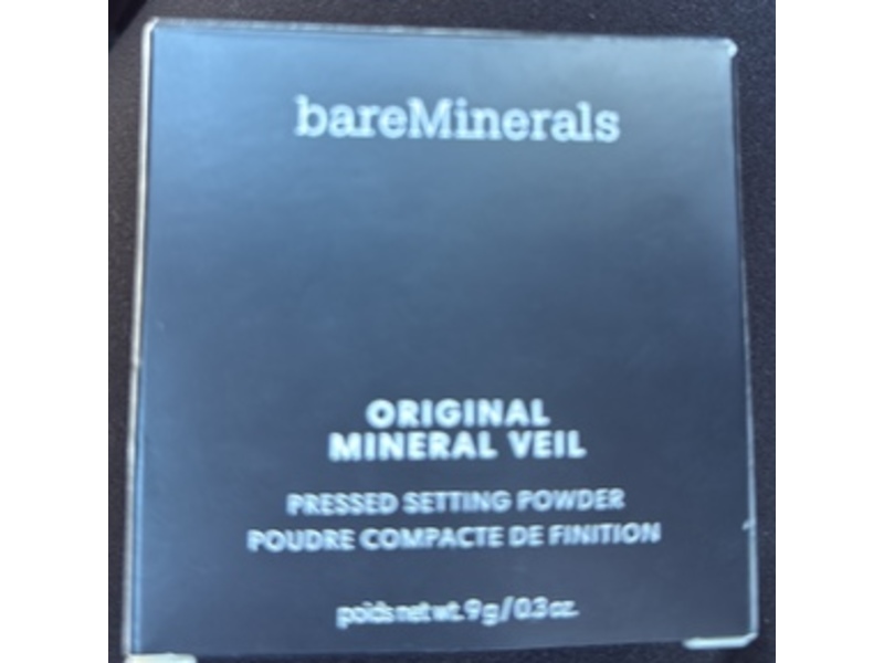 BareMinerals Original Mineral Veil Pressed Setting Powder, Sheer Tan, 0.3 fl oz/9 g