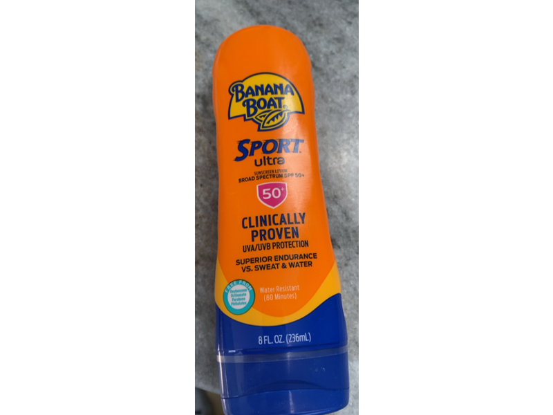 Banana Boat Sport Ultra Sunscreen Lotion, SPF 50+, 8 oz/236 mL