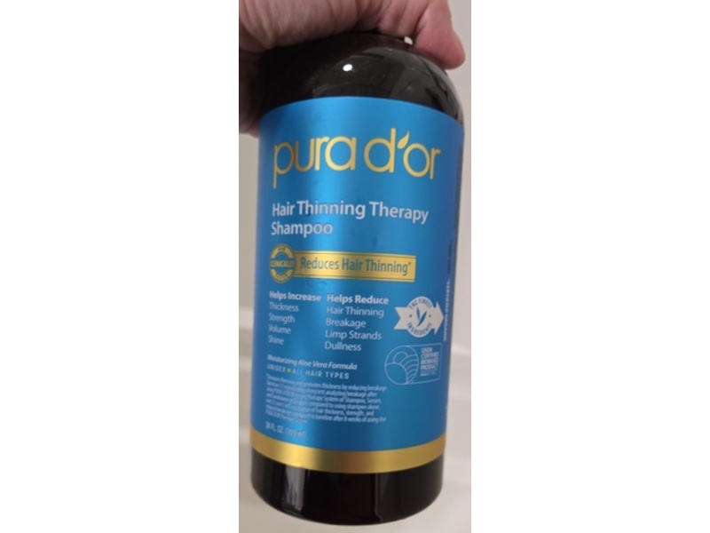Purad'or Hair Thinning Therapy Shampoo, 24 fl oz/709 mL
