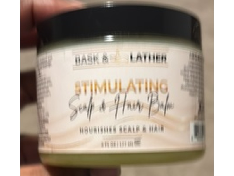 Bask & Lather Stimulating Scalp and Hair Balm, 6 fl oz/177 mL