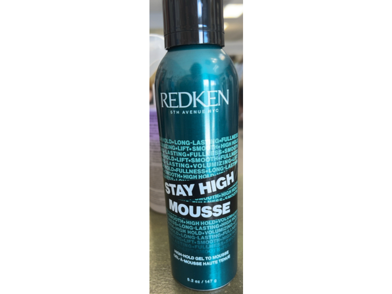 Redken Stay High-Hold Gel Mousse, 5.2 oz/147 g