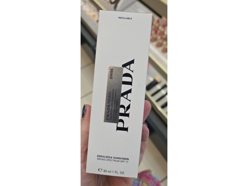 Prada Reveal Foundation, DW85, SPF 17, 1 fl oz/30 mL