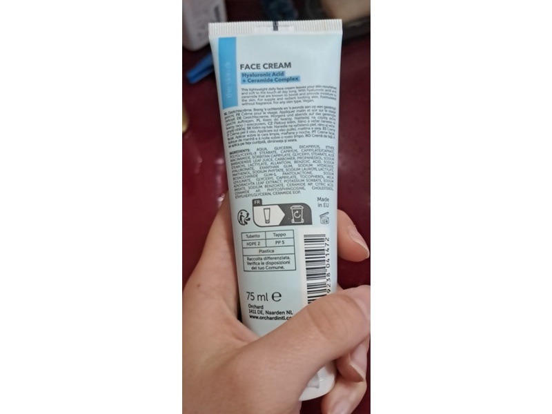 The Skin Dr. Face Cream, Hyaluronic Acid & Ceramide Complex, 75 mL