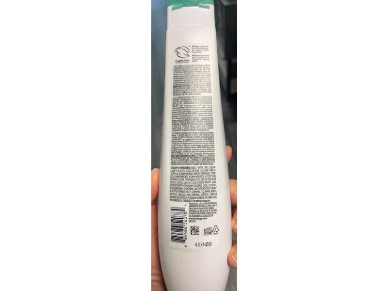 Biolage Scalp Sync Calming Shampoo, 13.5 fl oz/400 mL