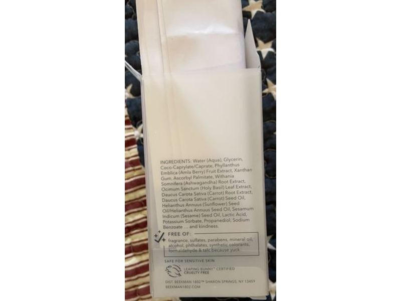 Beekman 1802 Golden Booster Serum, Amla Berry, 0.5 fl oz/15 mL