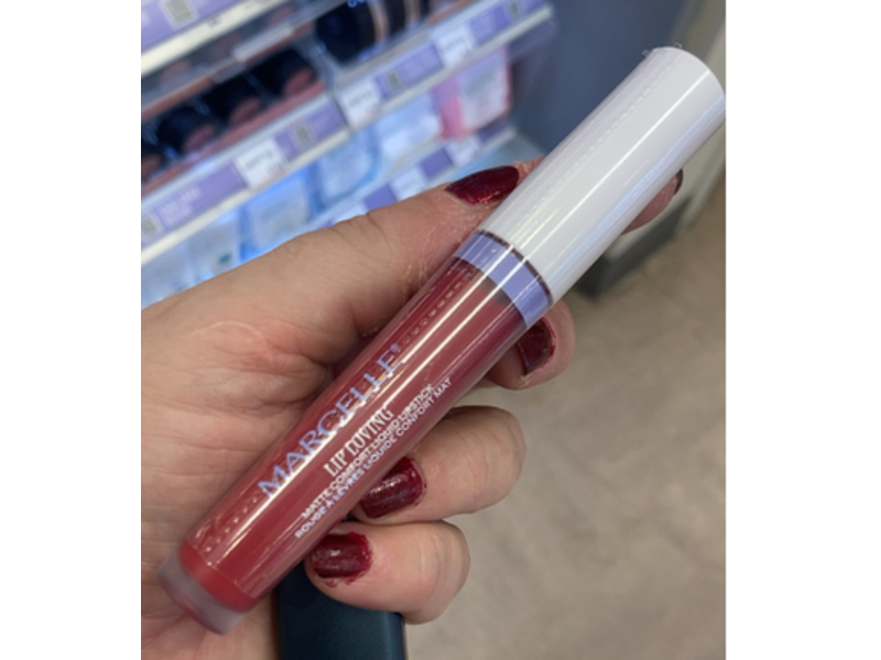 Marcelle Lip Loving Matte Comfort Liquid Lipstick, Romantic Red, 0.22 fl oz/6.5 mL