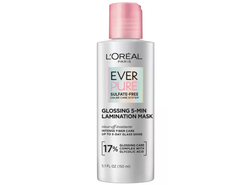 L'Oreal Paris Ever Pure Glossing Lamination Mask , 5.1 fl oz/150 mL