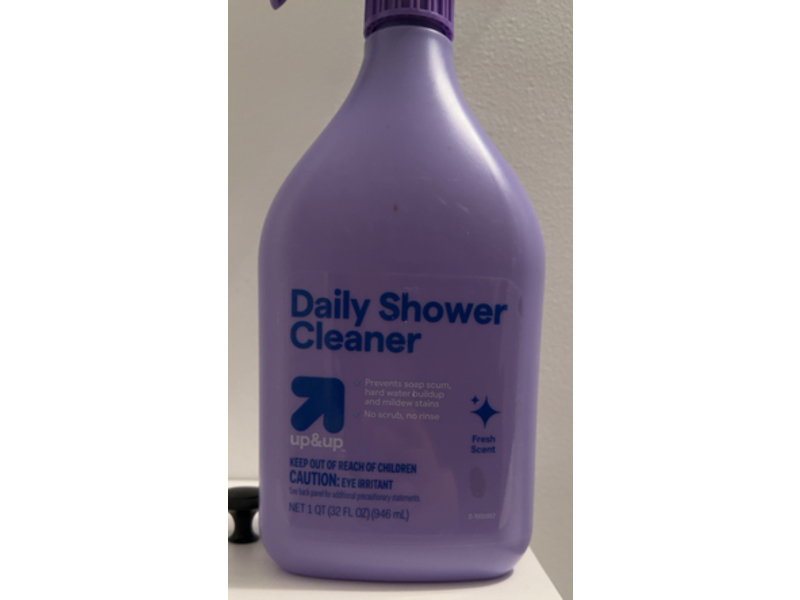 Up & Up Daily Shower Cleaner, Fresh Scent, 32 fl oz/946 mL