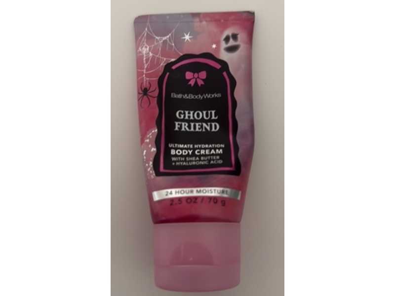 Bath & Body Works Ghoul Friend Ultimate Hydration Body Cream, Shea Butter + Hyaluronic Acid, 2.5 oz/70 g