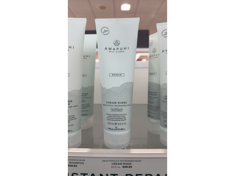 Awapuhi Wild Ginger Repair, Keratin Cream Rinse, 8.5 fl oz/250 mL