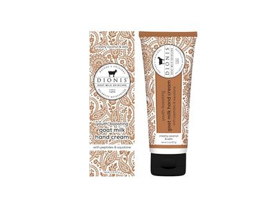 Dionis Youth Boosting Goat Milk Hand Cream, Creamy Coconut & Oats, 2 oz/57 g