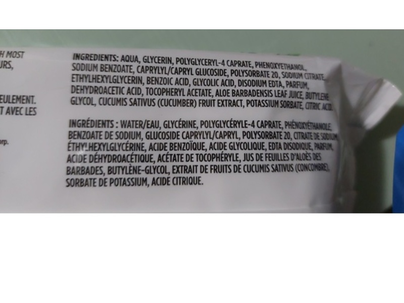 Equate Beauty Cleansing & Exfoliating Facial Wipes, 60 Count