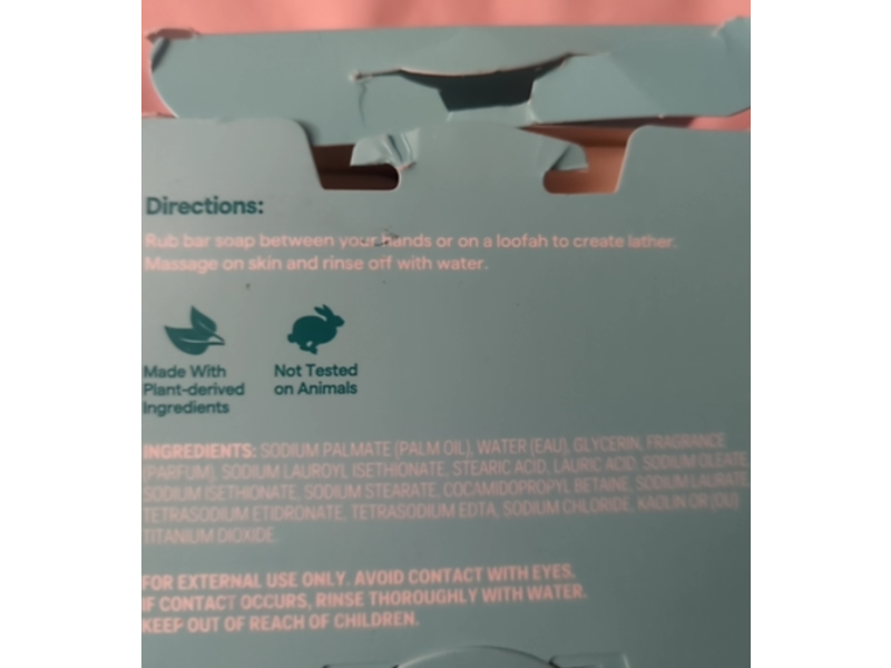 up&up Deep Moisturizing Bar Soap, Ocean Water, 32 oz/907 g, Pack Of 8