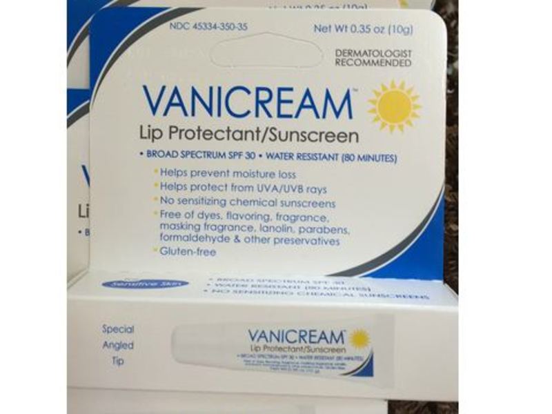 Vanicream Lip Protectant/Sunscreen, SPF 30, 0.35 oz/10 g