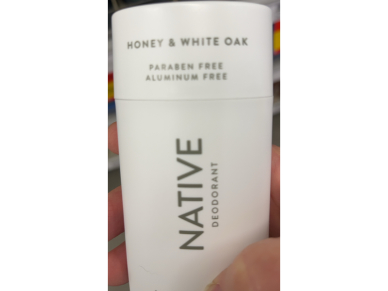 Native Deodorant, Honey & White Oak, 2.65 oz/75 g