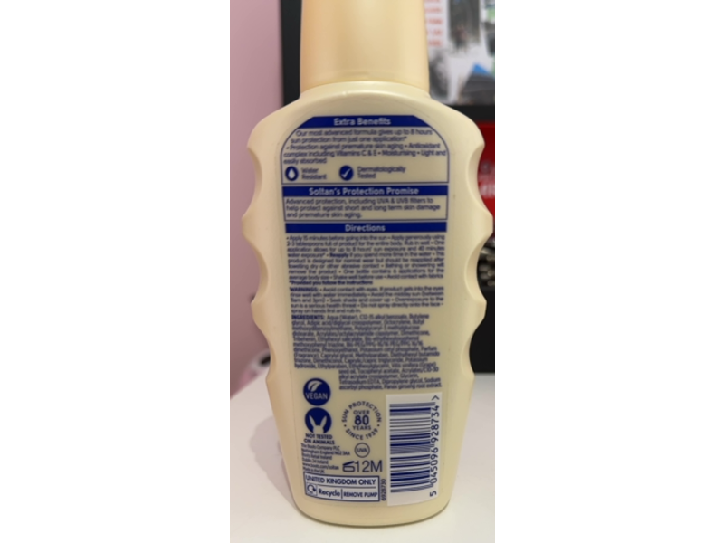 Boots Soltan Once Advanced Suncare Spray, SPF 15, 6.7 fl oz/200 mL