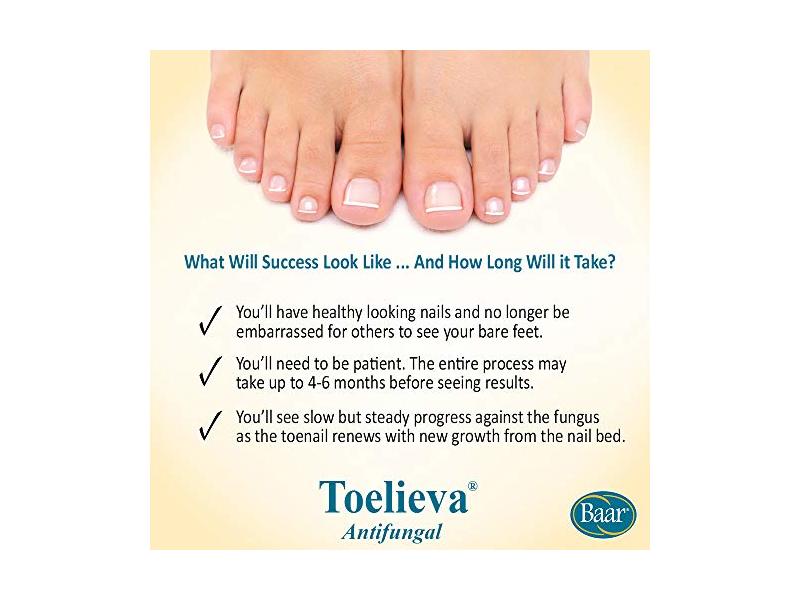 Baar Antifungal Toelieva Liquid Solution, 2 fl oz/60 mL