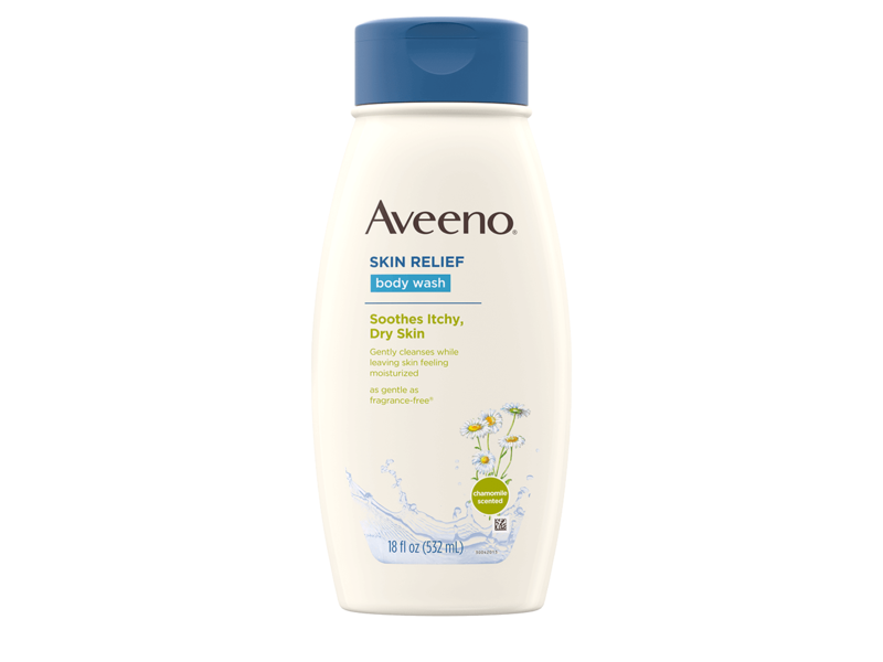 Aveeno Skin Relief Body Wash, Chamomile, 18 fl oz