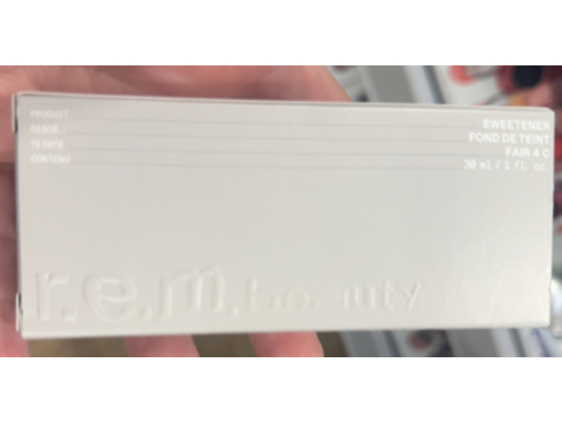 R.E.M Beauty Sweetener Foundation, Fair 4C, 1 fl oz/30 mL