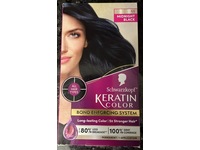 Schwarzkopf Keratin Color Permanent Hair Color, 1.1 Midnight Black, 1 Application. - thumbnail 2