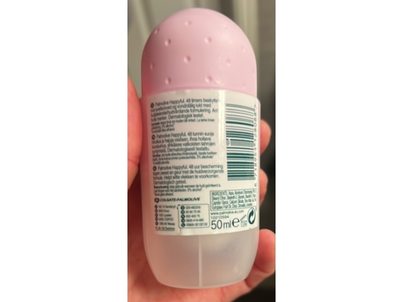 Palmolive Antiperspirant, Happy, 50 mL
