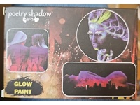 Poetry Shadow Water Base Face & Body Glow Painting Kit, 8 Color Set - thumbnail 2