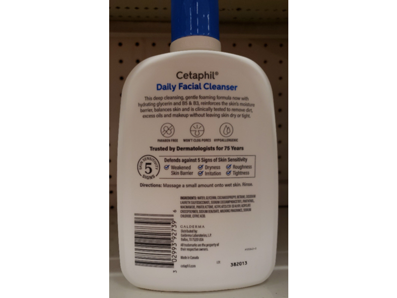 Cetaphil Daily Facial Cleanser, 20 fl oz
