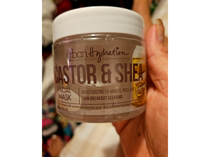 Urban Hydration Moisturizing Face Mask, Castor Oil & Shea, 6.7 fl oz