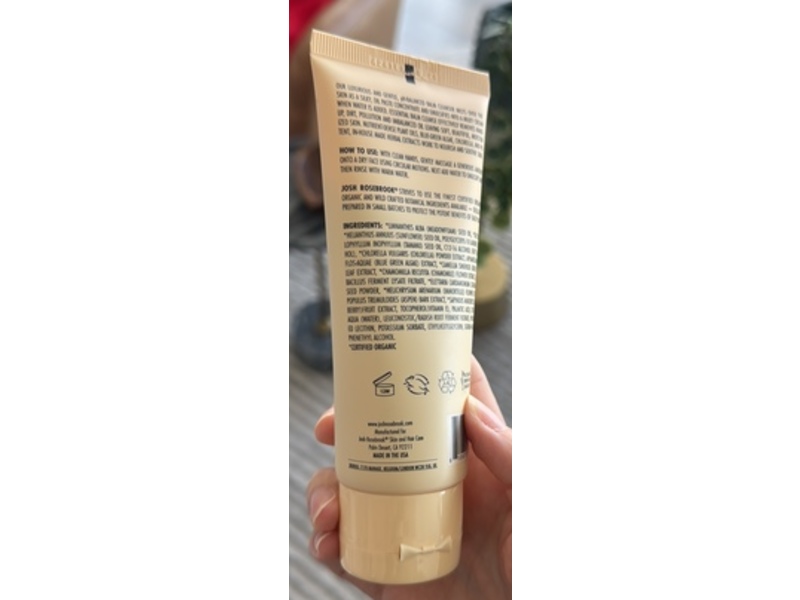 Josh Rosebrook Essential Balm Cleanser, 3.3 fl oz/100 mL