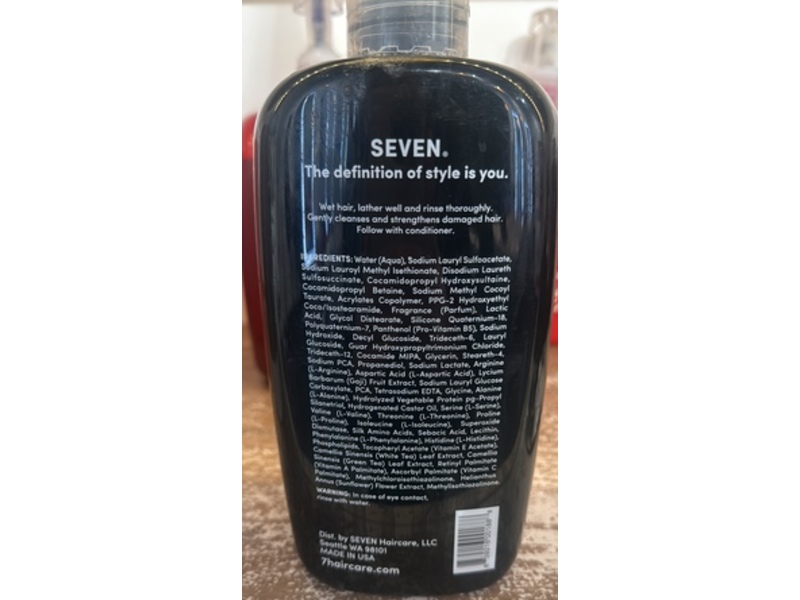 Seven Kente Bond Shampoo, 32 fl oz/946 mL