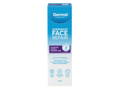 Dermal Therapy Overnight Face Repair Cream, 40 g