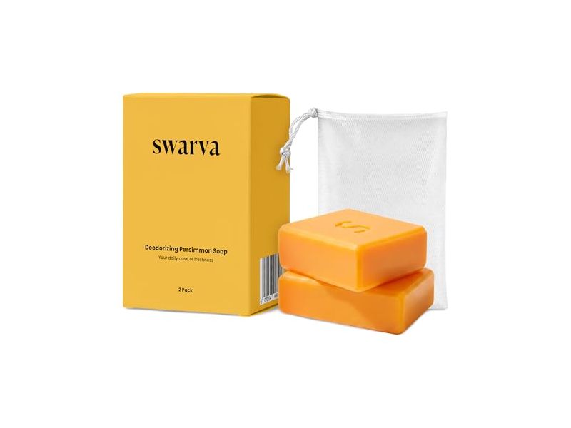 Swarva Deodorizing Soap, Persimmon, Pack Of 2