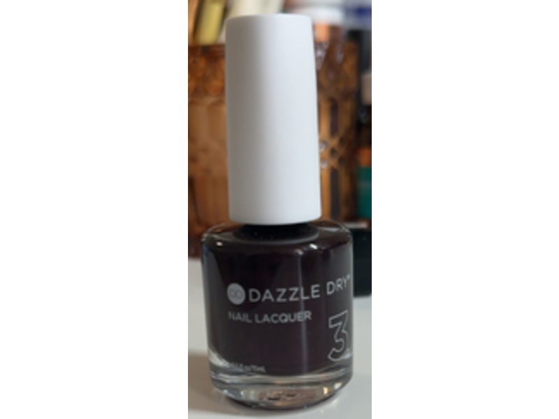 Dazzle Dry Nail Lacquer, Merlot, 0.5 fl oz/15 mL