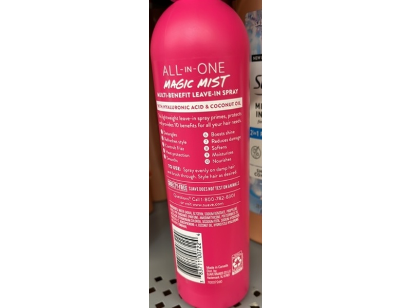 Suave All In One Magic Mist Leave In Spray, 11 fl oz/325 mL