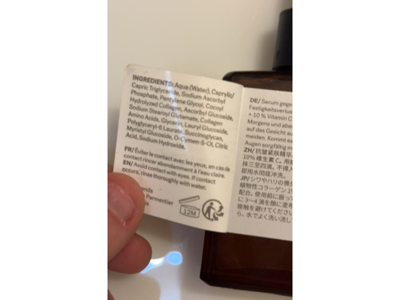 Typology A34 Serum Rides, Collagene Vegetal +Vitamin C