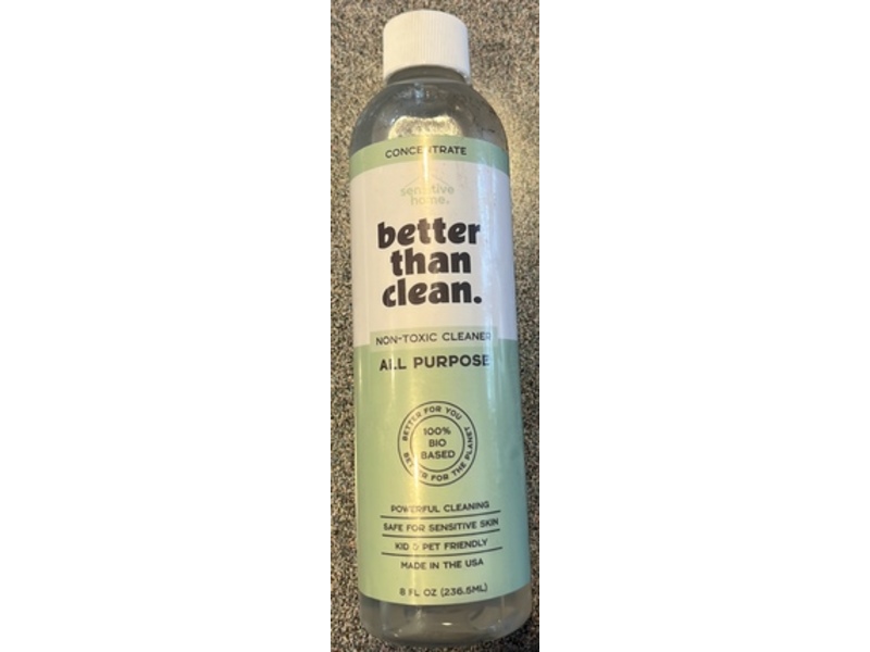 Better Than Clean Unscented All Purpose Cleaner Concentrate, 8 fl oz/236.5 mL