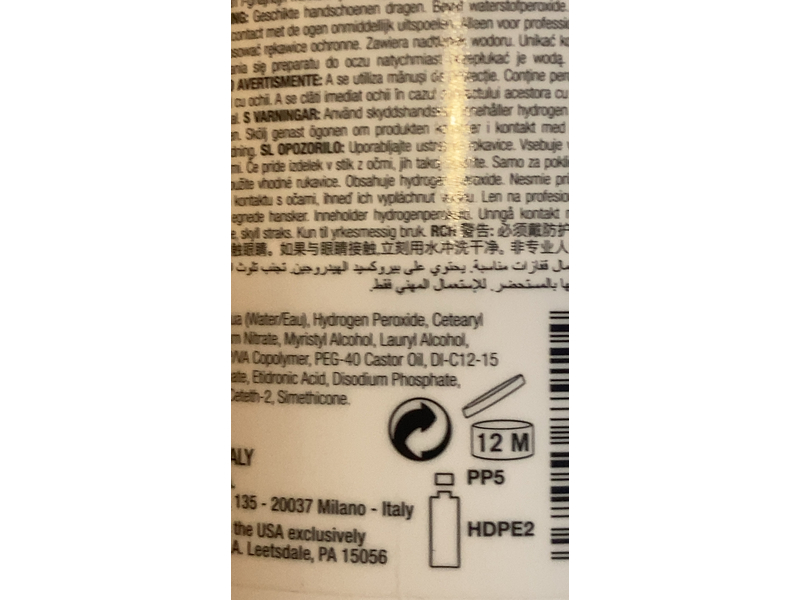 Framesi Professional Activator, 20 Volume, 32 fl oz/946 mL