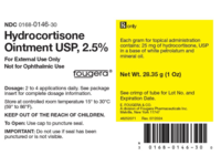 Hydrocortisone Ointment USP, 2.5%, 28.35 g, Fougera (RX) - thumbnail 1