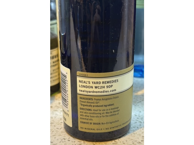 Neal's Tard Remedies Almond Oil, 3.38 fl oz/100 mL