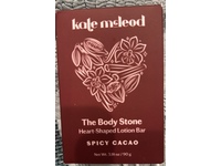 Kate McLeod The Body Stone Lotion Bar, Spicy Cacao, 3.18 oz/90 g - thumbnail 2