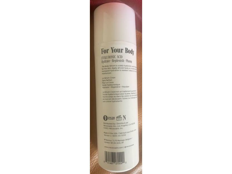Necessaire The Body Serum, 5.1 fl oz (150 mL)