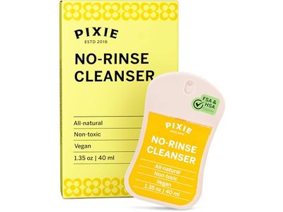 Pixie No Rinse Cleanser, 1.35 oz/40 mL