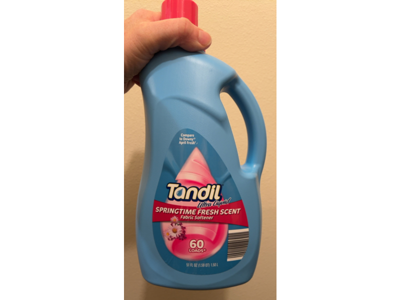 Tandil Fabric Softener, Springtime Fresh, 60 Loads, 51 fl oz/1.50 L