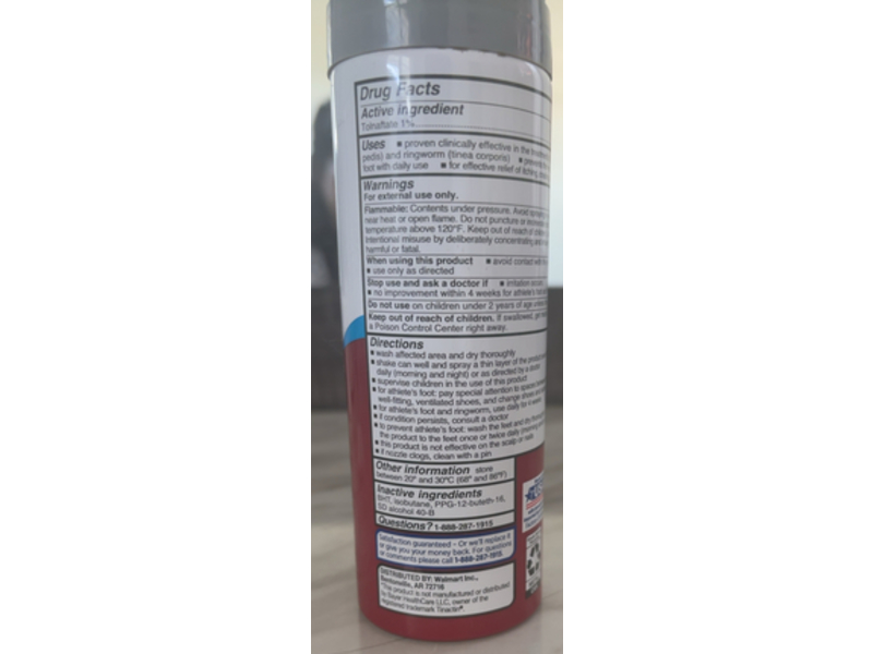 Equate Athlete's Foot Liquid Spray, 5.3 oz/150 g