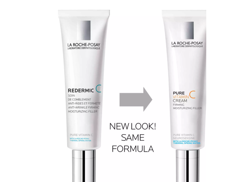 La Roche-Posay Redermic C Anti-Wrinkle Firming Face Moisturizer, 1.35 fl oz/40 mL