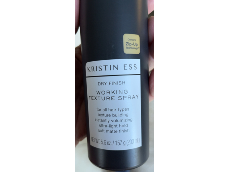 Kristin Ess Dry Finish Working Texture Hair Spray Volume + Texture, Light Hold, 5.6 oz/157 g