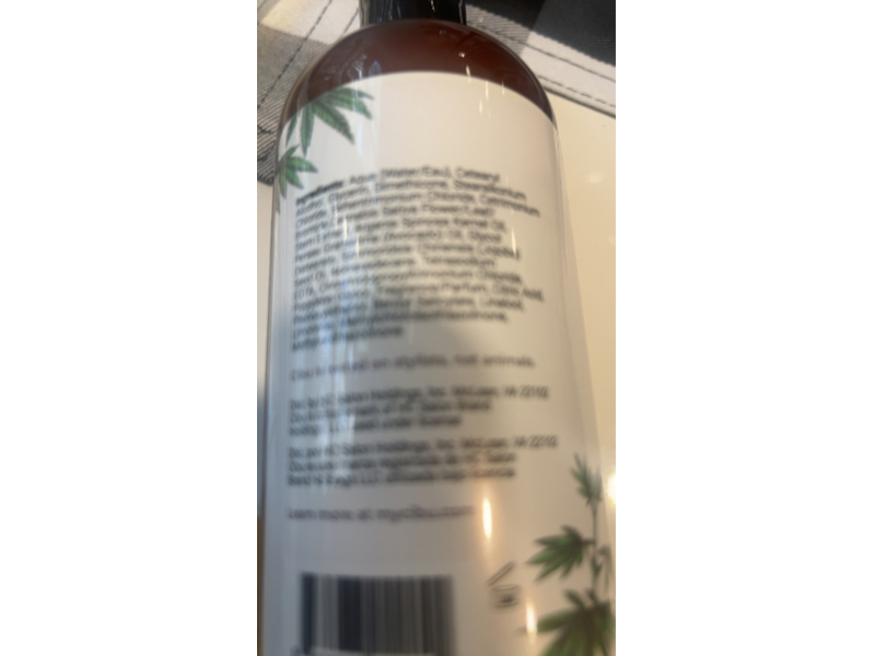 Cibu CBD Moisture Conditioner, 11.83 fl oz/350 mL