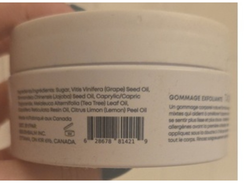 Bushbalm Dark Spot Exfoliating Scrub, Bermude, 8 fl oz/236 mL