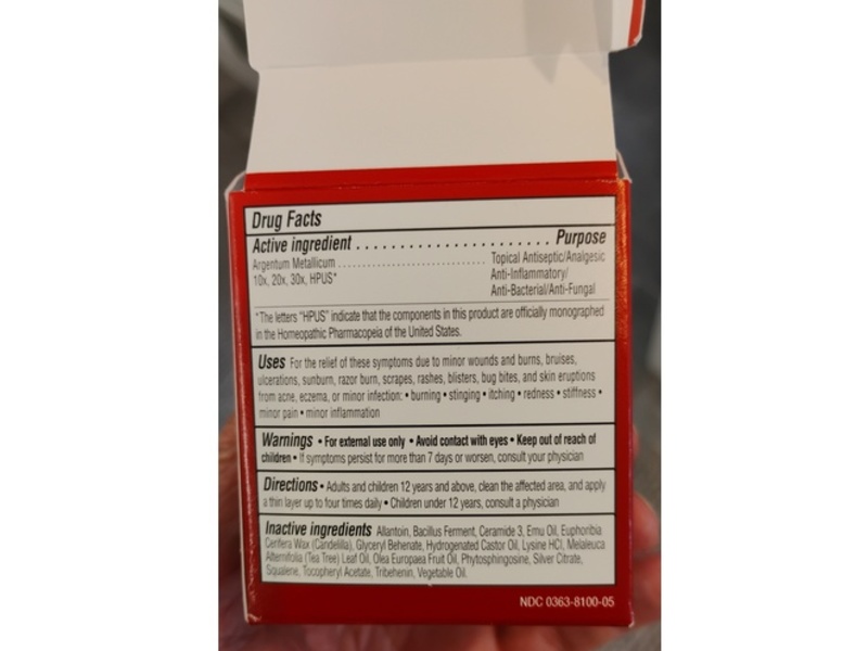 Walgreens Homeopathic First Aid Ointment, 0.5 oz/14.1 g