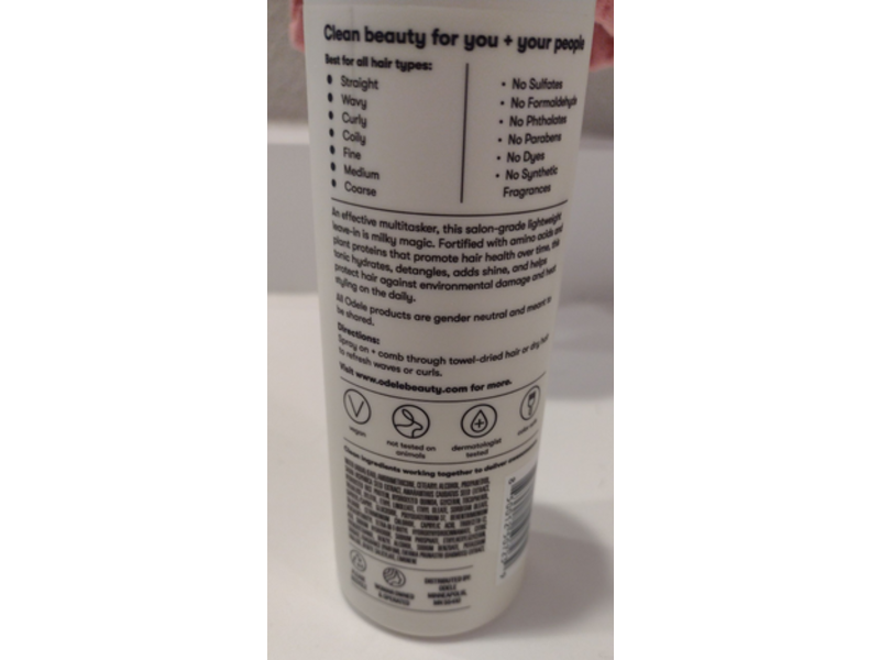 Odele Leave-In Detangling Tonic, 8 fl oz/237 mL